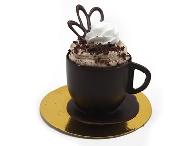 Chocolate Mocha Mousse Tea Cups